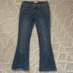 BCBGeneration low rise flare jeans